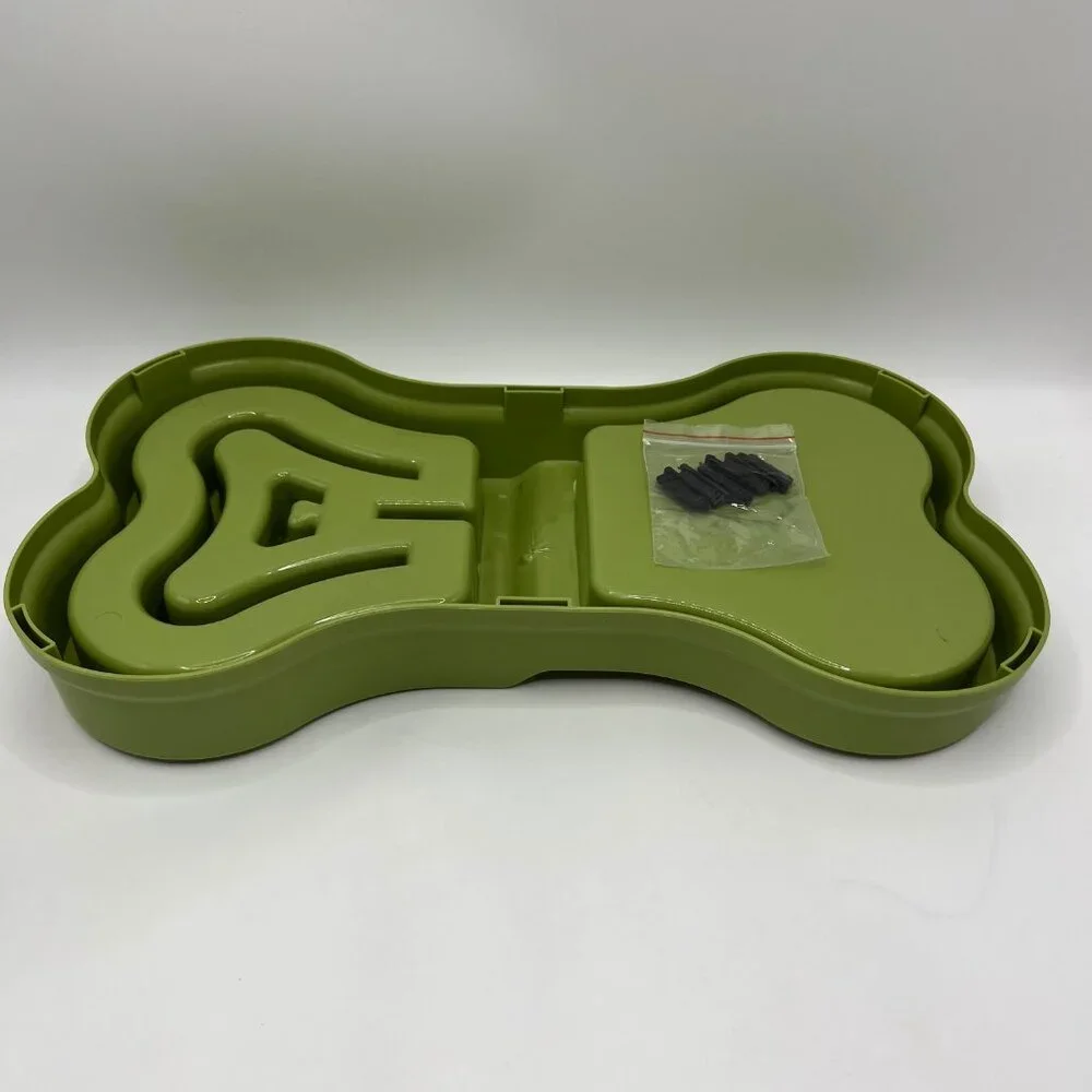Pet Slow Feeder Bowl, Silicone Licking Mat, Anti-Slip & Anti-Tip